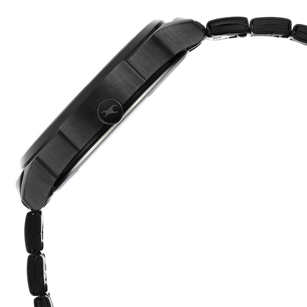 Fastrack Black Dial Black Stainless Steel Strap Men's Watch 3273NM01 - view 4