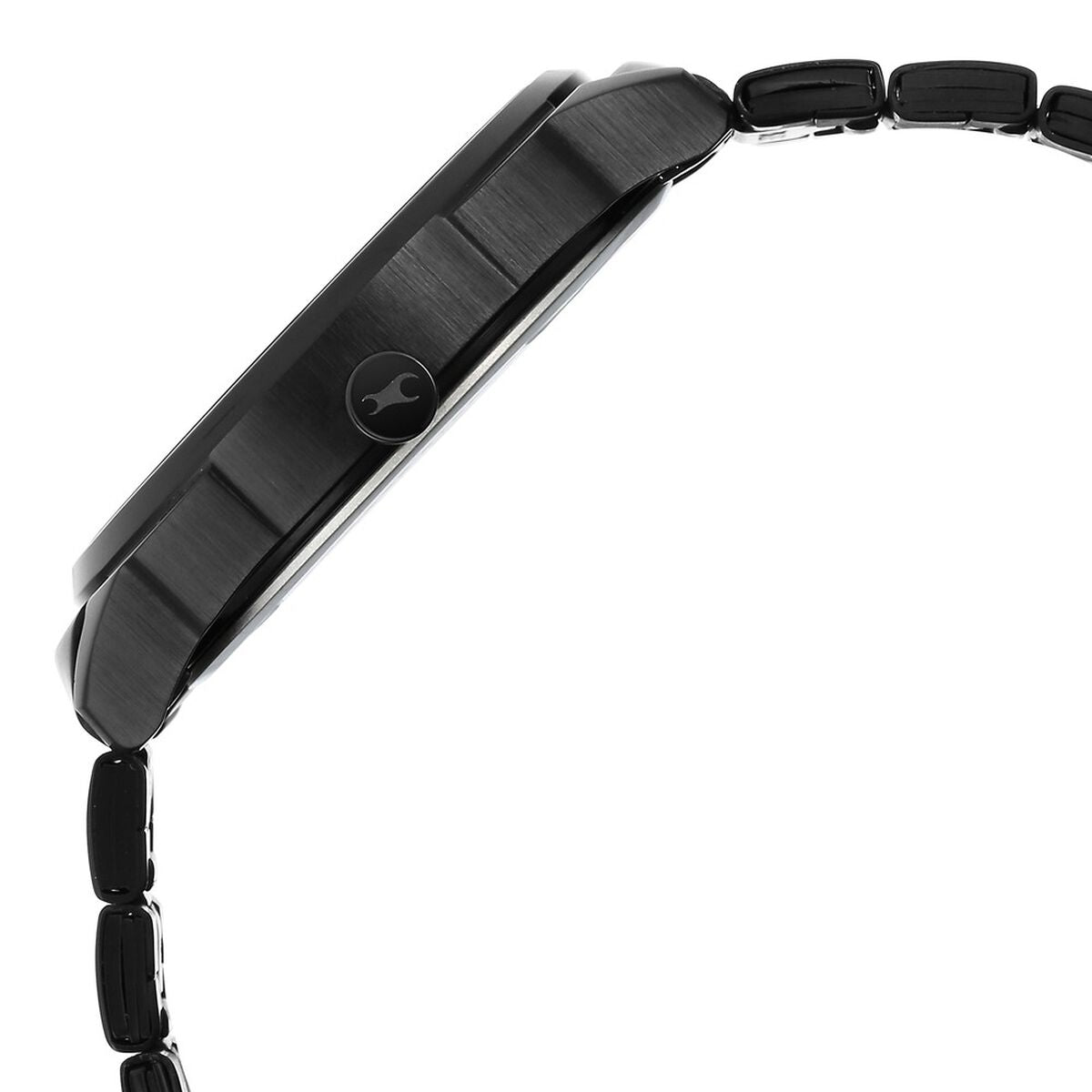 Fastrack Black Dial Black Stainless Steel Strap Men's Watch 3273NM01 - view 4