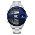 Fastrack Overdrive Chronograph Micromotor White Dial Silver Stainless Steel Strap Men's Watch 3331KM02 - view 1