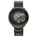 Fastrack Big Game Bumper Day-Date Two Toned Dial Black Stainless Steel Strap Men's Watch 3342KM02 - view 1