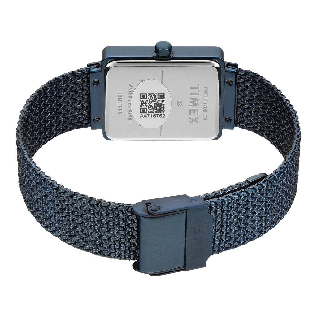 Timex Blue Mother-of-Pearl Dial Blue Steel Strap Women's Watch TWEL20705 - view 5