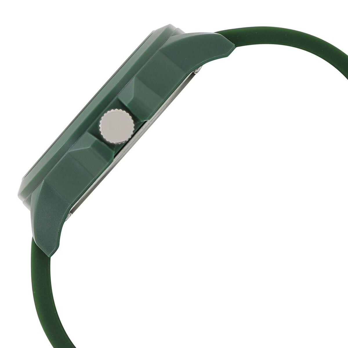 Fastrack The Minimalists Green Dial Green Silicone Strap Watch 38024PP26 - view 3