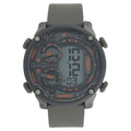Fastrack Trendies Digital Black Dial Black Silicone Strap Men's Watch 38045PP03 - view 1