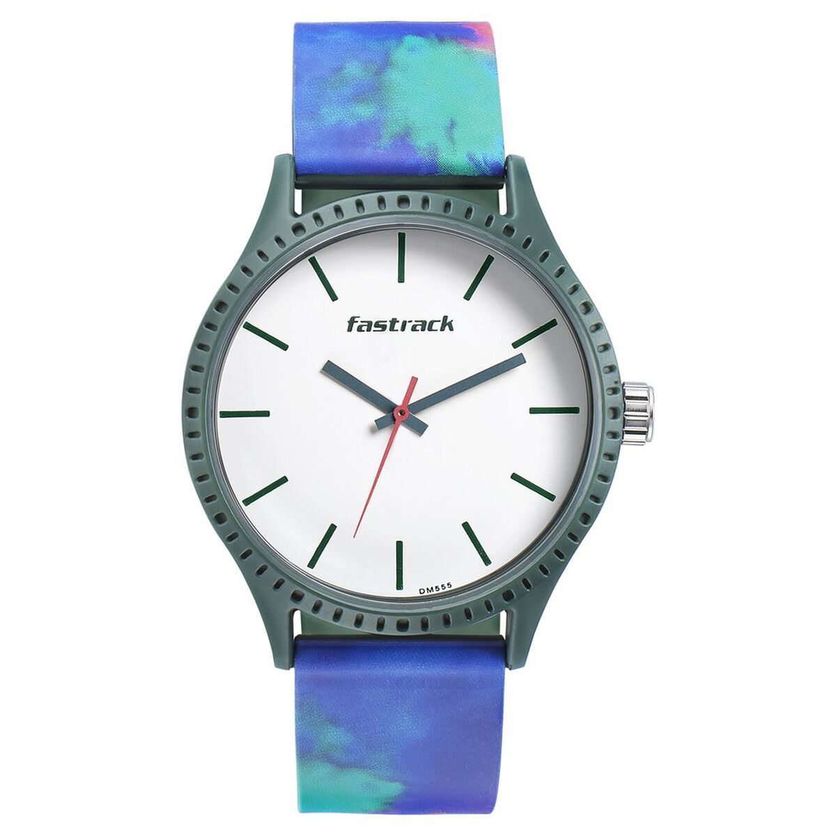 Fastrack Tie & Dye White Dial Multicoloured Strap Watch 38061PP08 - view 2