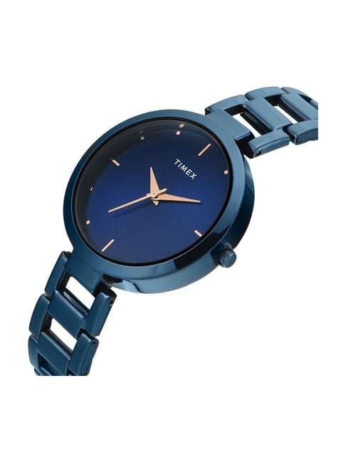 Timex Blue Dial Blue Stainless Steel Strap Women's Watch TW000X277 - view 3