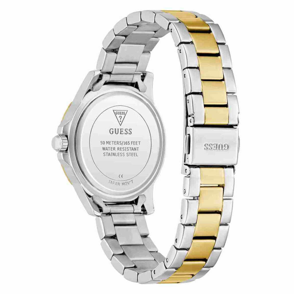 Guess Mist Blue Dial Two-Tone Stainless Steel Strap Women's Watch GW0948L3 - view 3