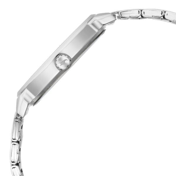 Fastrack Stunners White Dial Silver Metal Strap Men's Watch 3278SM04 - view 4