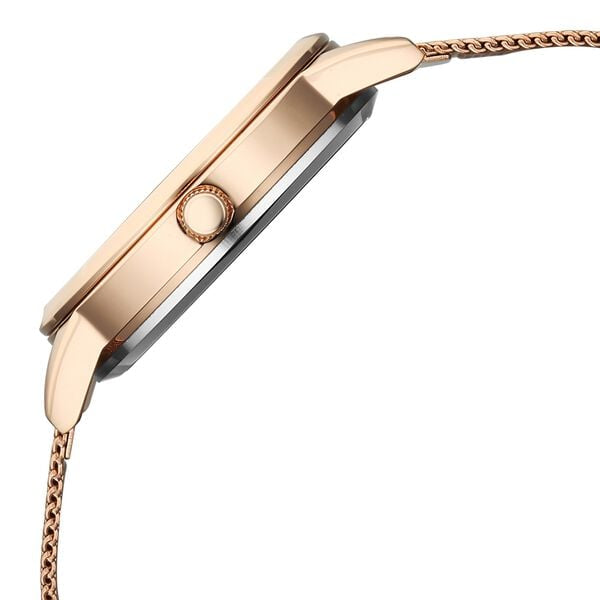 Fastrack Vyb Runway White Dial Rose Gold Steel Strap Women's Watch FV60090WM01 - view 4