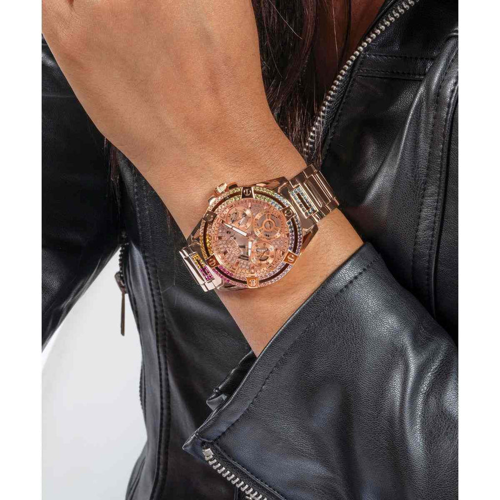 Guess Queen Rose Gold Dial Rose Gold-Tone Stainless Steel Women's Watch GW0464L5 - view 6
