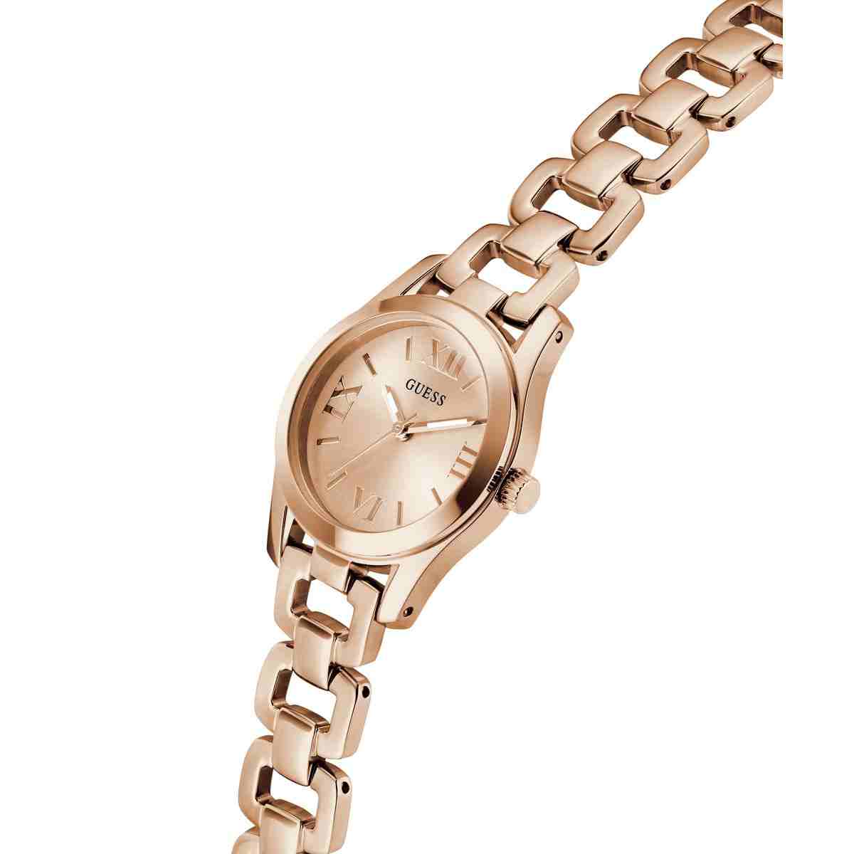 Guess Rose Gold-Tone Dial Rose Gold-Tone Stainless Steel Strap Women's Watch GW0927L4 - view 4