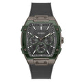 Guess Phoenix Grey Dial Grey Silicone Strap Men's Watch GW0956G3 - view 1