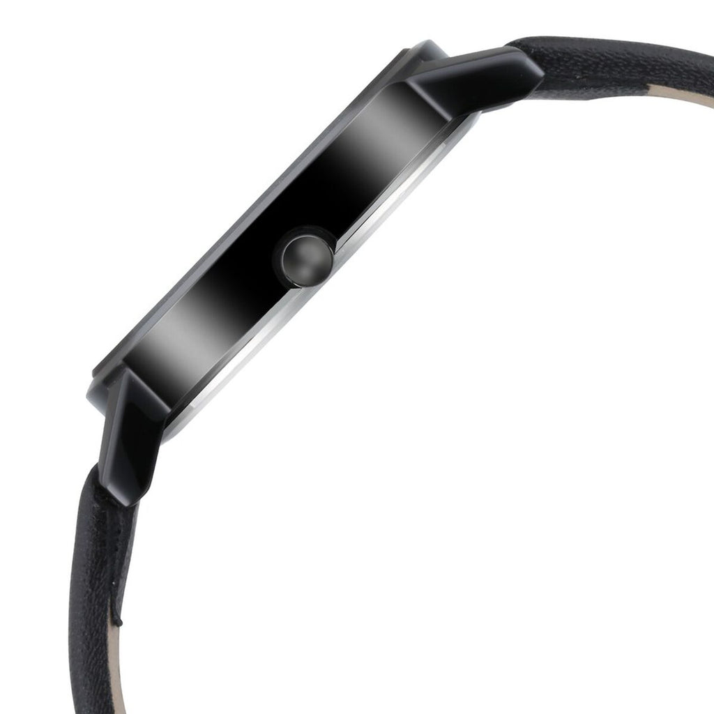 Fastrack Wear Your Look Black Dial Black Leather Strap Women's Watch 6172NL01 - view 4
