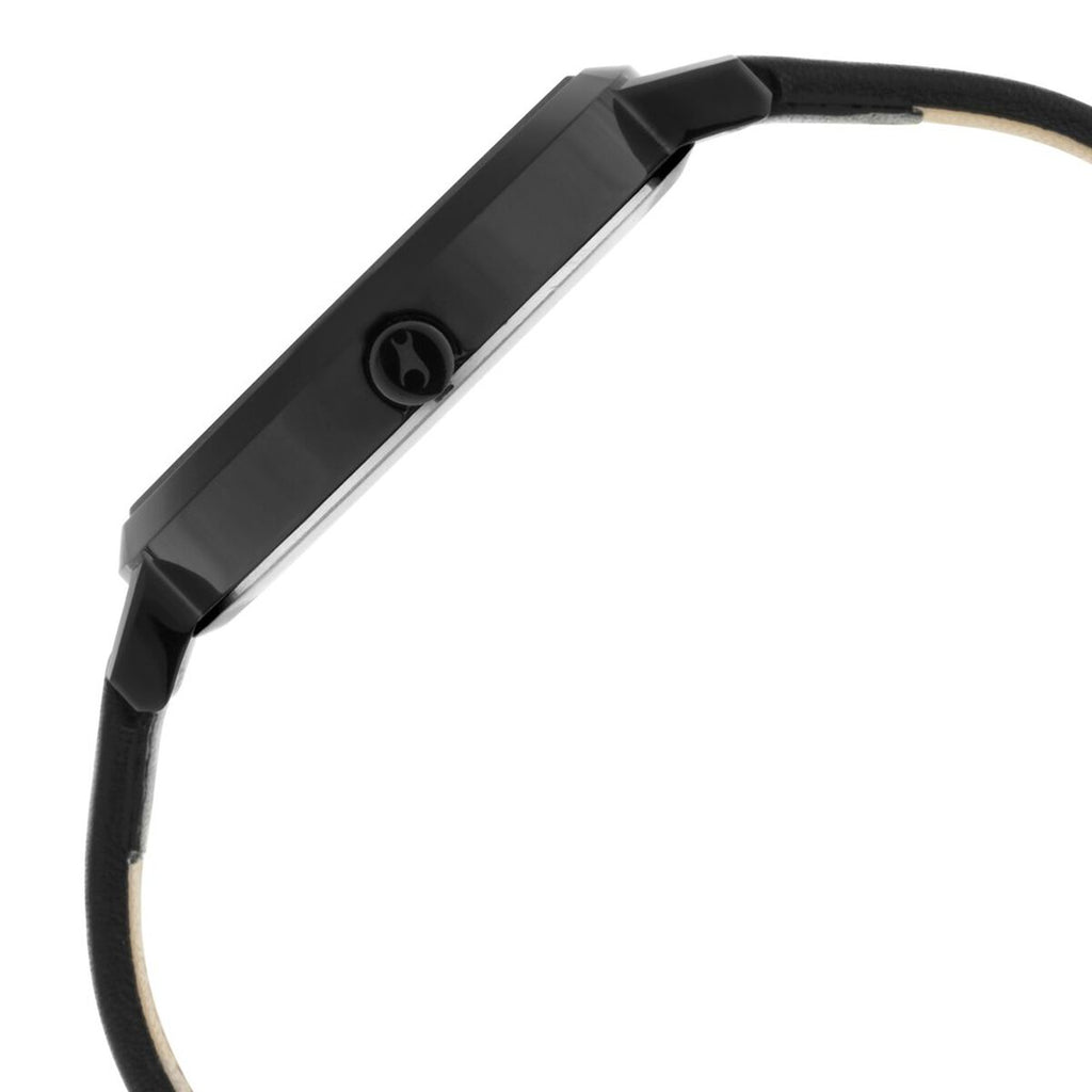 Fastrack Paint Me Black Dial Black Leather Strap Women's Watch 6230NL01 - view 4