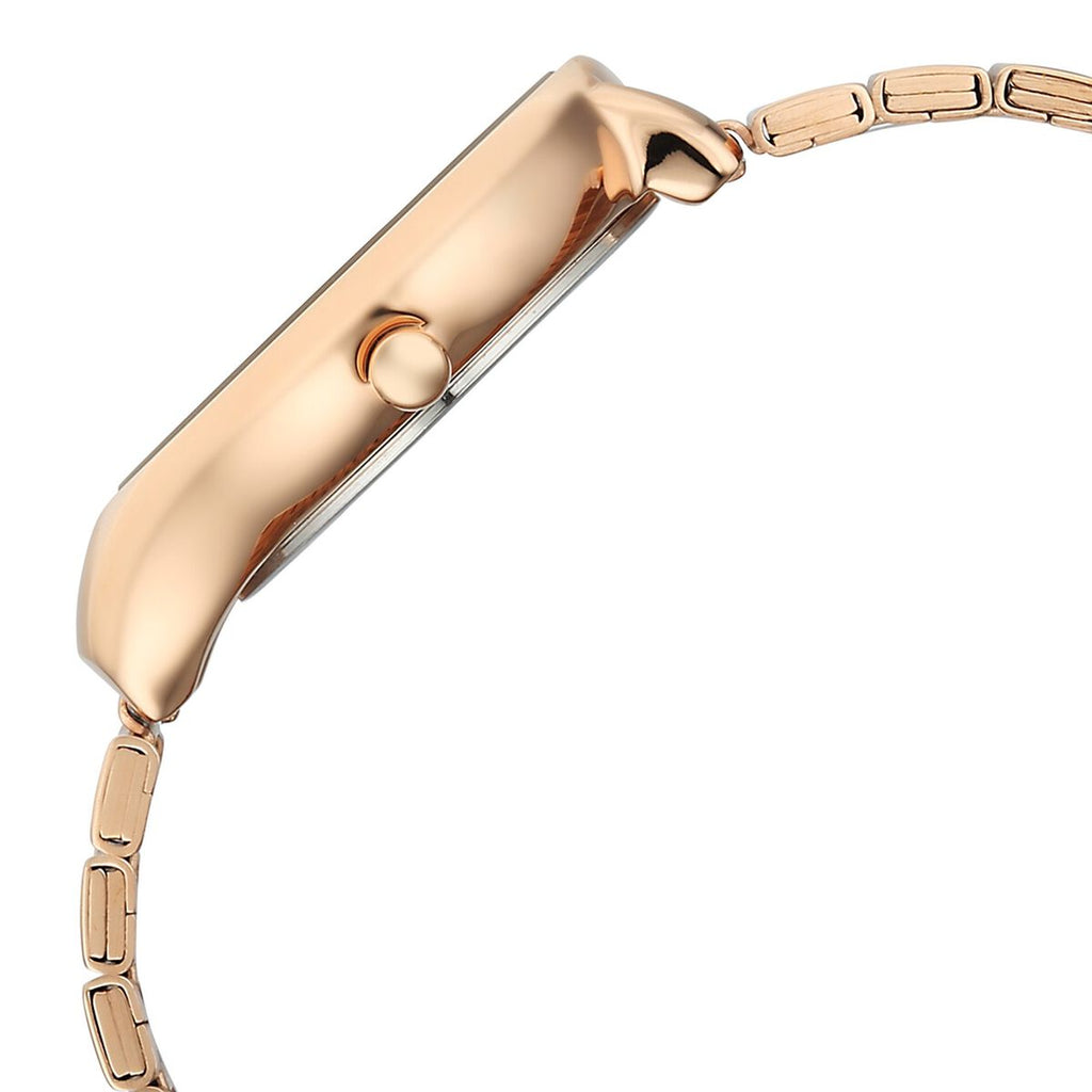 Fastrack Gelato Caramel Dial Rose Gold Stainless Steel Strap Women's Watch 6327WM01 - view 6