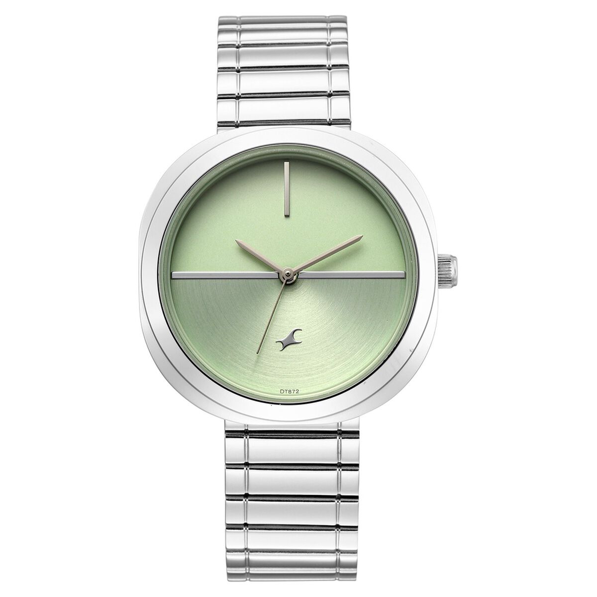 Fastrack 9 to Fine Green Dial Silver Stainless Steel Strap Women's Watch 6330SM01 - view 1
