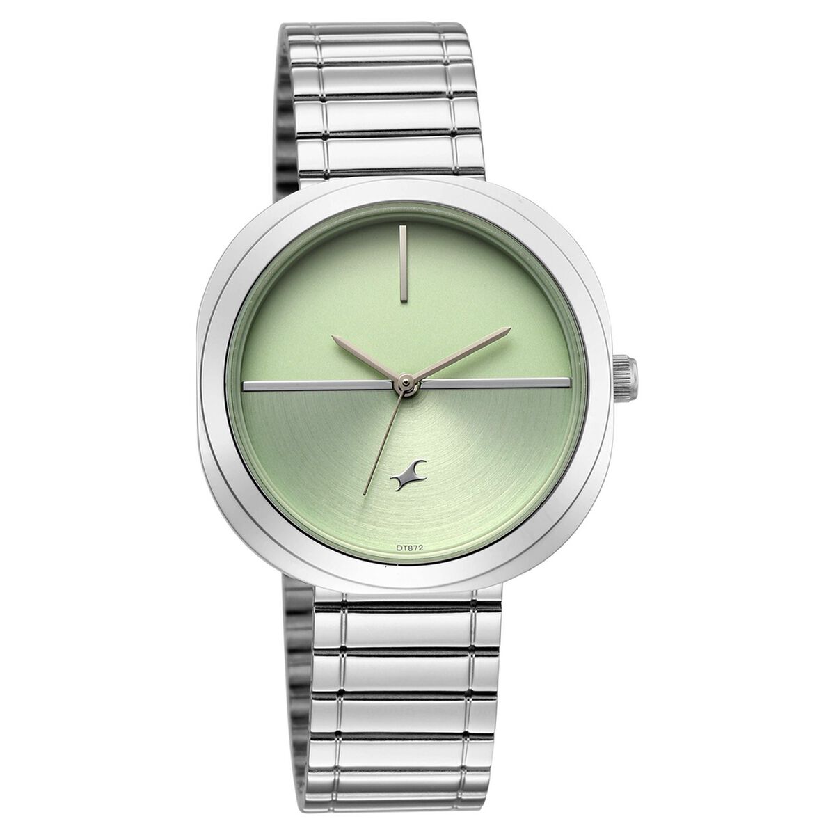 Fastrack 9 to Fine Green Dial Silver Stainless Steel Strap Women's Watch 6330SM01 - view 2