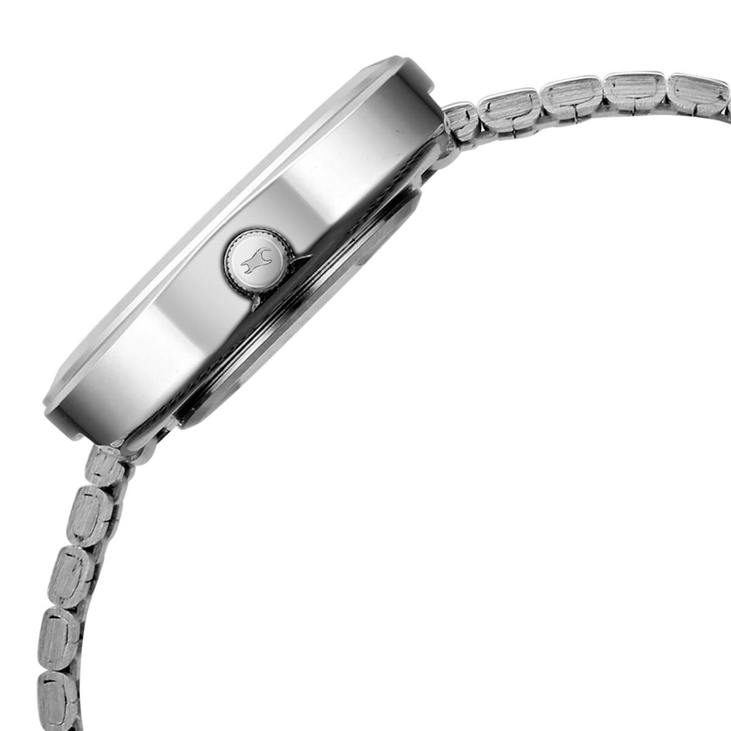 Fastrack 9 to Fine Green Dial Silver Stainless Steel Strap Women's Watch 6330SM01 - view 5