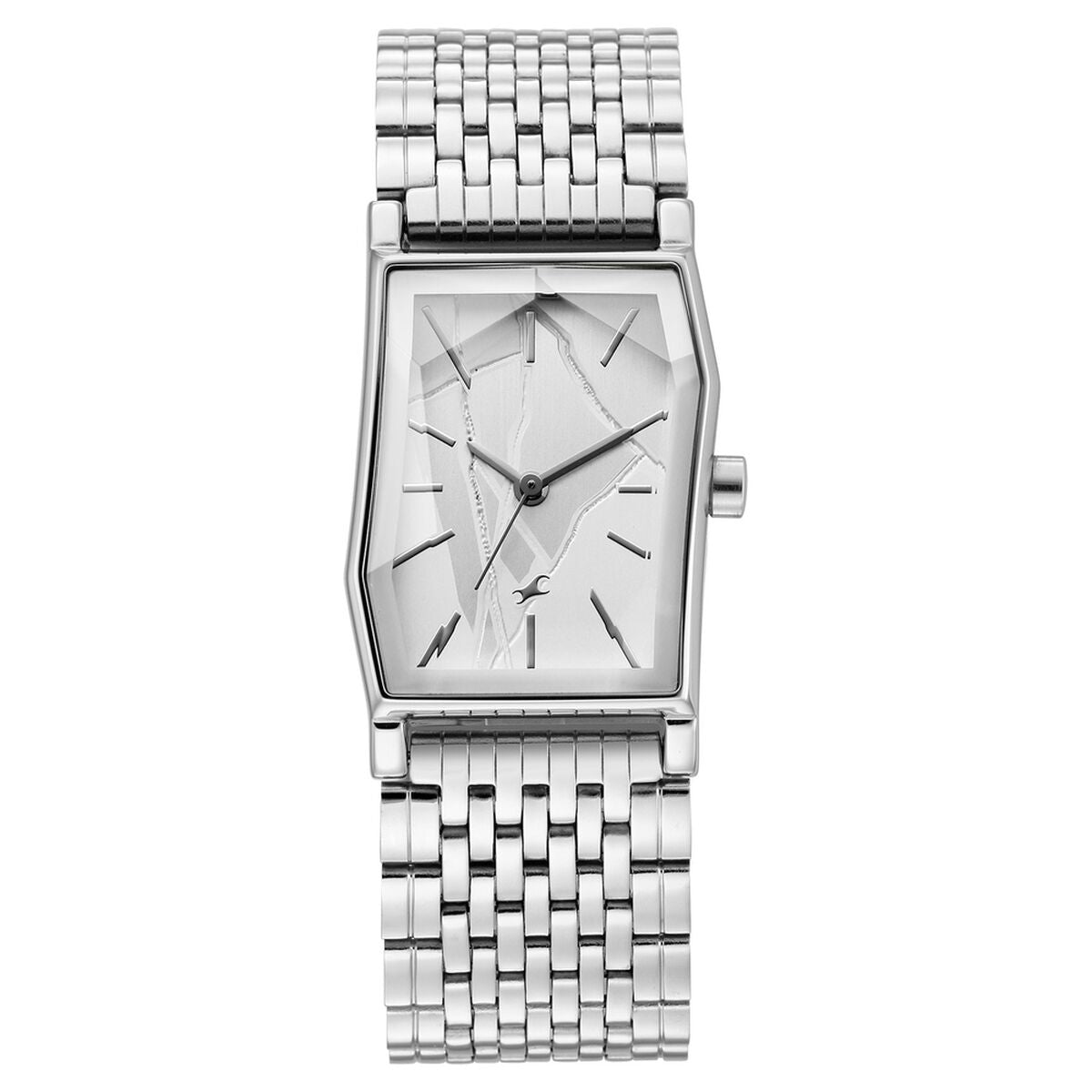 Fastrack Oceanyx 2.0 Silver Dial Silver Stainless Steel Strap Women's Watch 6333SM01 - view 1