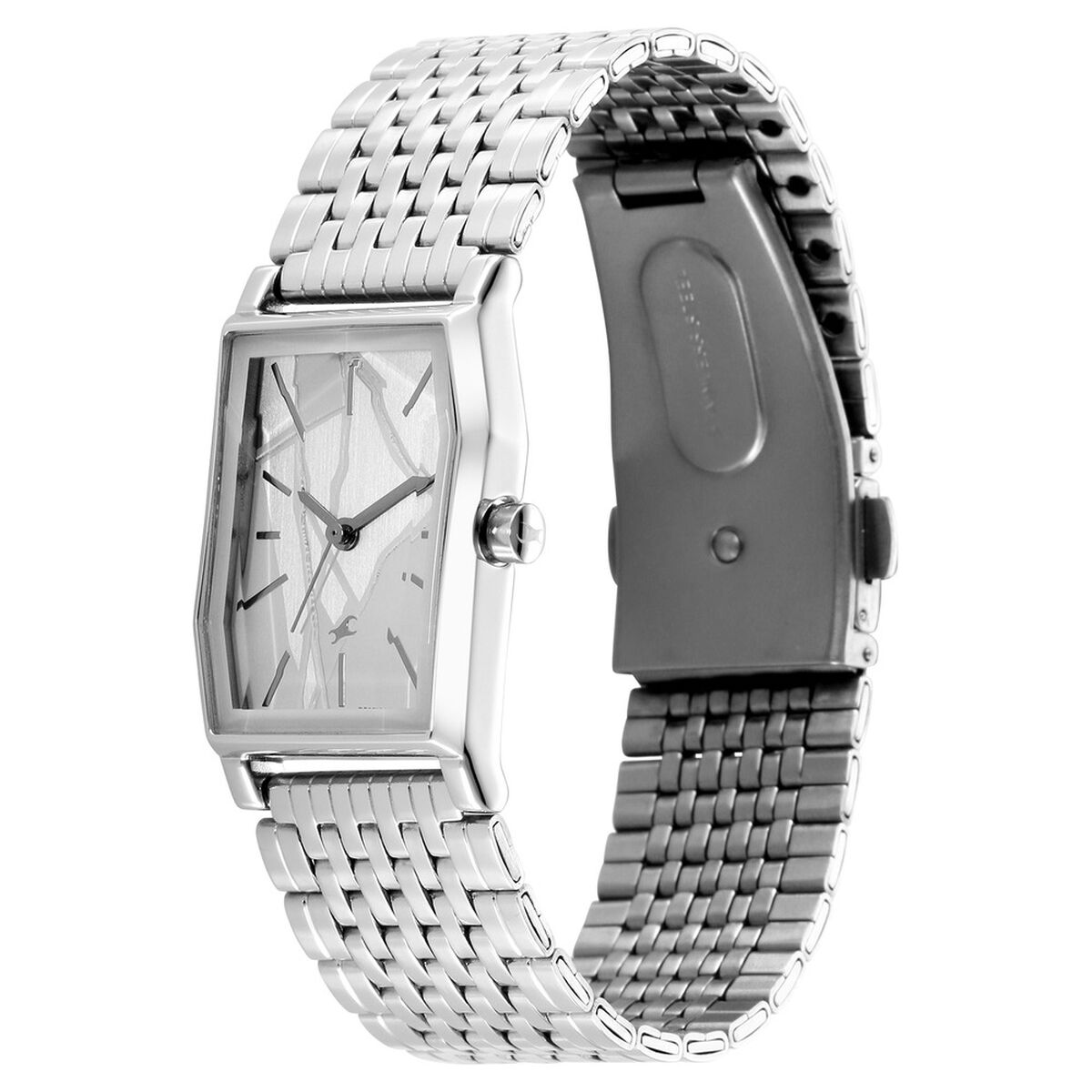 Fastrack Oceanyx 2.0 Silver Dial Silver Stainless Steel Strap Women's Watch 6333SM01 - view 3