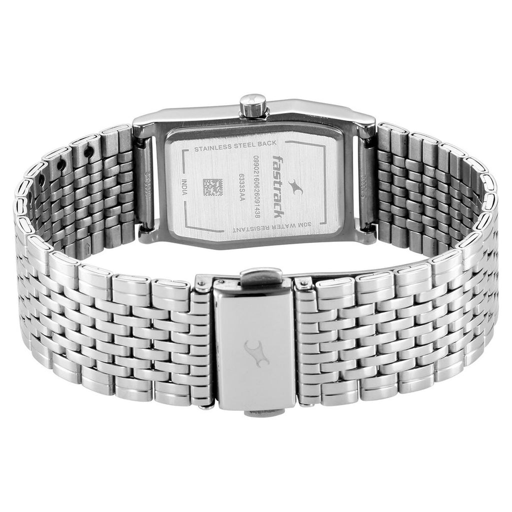 Fastrack Oceanyx 2.0 Silver Dial Silver Stainless Steel Strap Women's Watch 6333SM01 - view 6