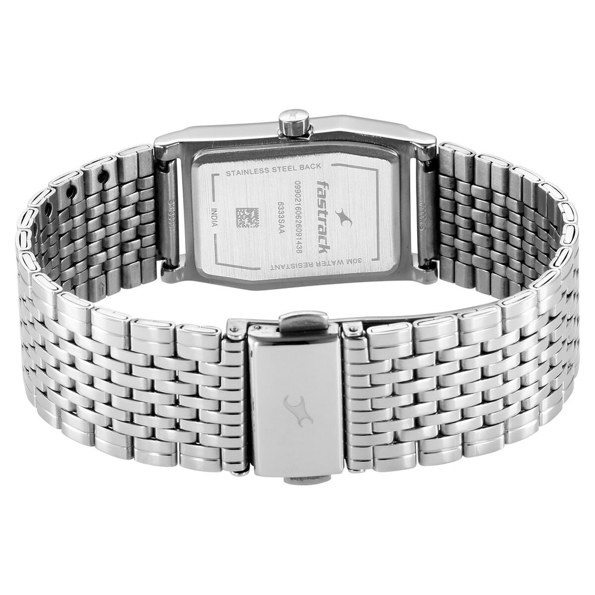 Fastrack Oceanyx 2.0 Silver Dial Silver Stainless Steel Strap Women's Watch 6333SM01 - view 6