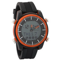 Fastrack Digital Orange Silicone Strap Unisex Watch 90058PP03 - view 1