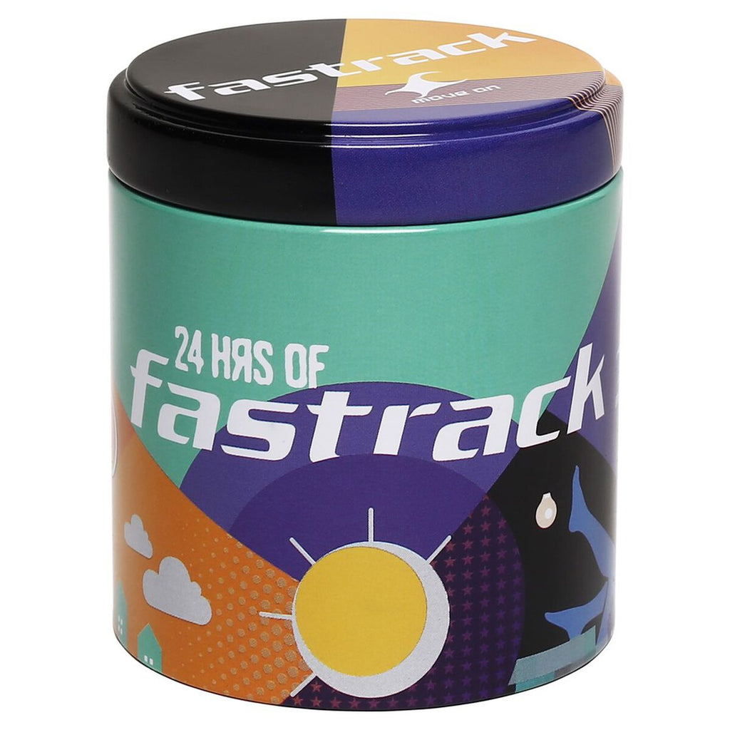 Fastrack Hashtag White Dial Grey Silicone Strap Watch 68011PP04 - view 7