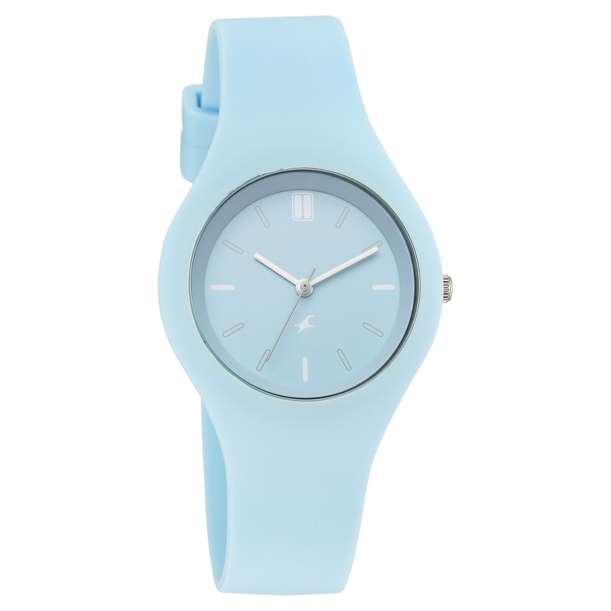 Fastrack Tweens Blue Dial Blue Silicone Strap Kids' Watch 68050PP05W - view 2