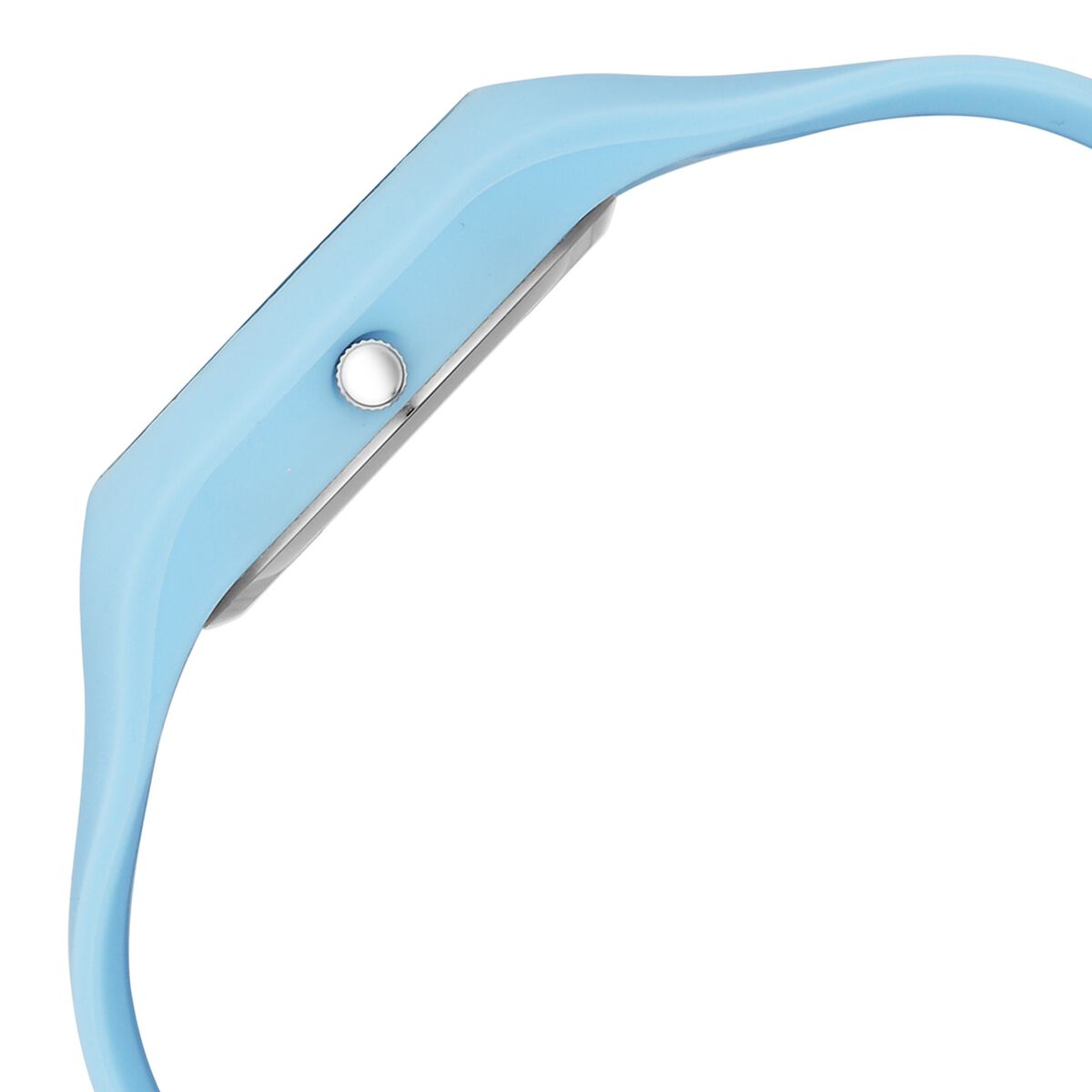 Fastrack Tweens Blue Dial Blue Silicone Strap Kids' Watch 68050PP05W - view 5