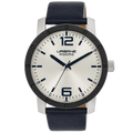 Maxima Urbane Attivo Silver Dial Leather Strap Men's Watch 69721LMGT - view 1