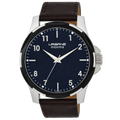 Maxima Urbane Attivo Blue Dial Leather Strap Men's Watch 69762LMGT - view 1