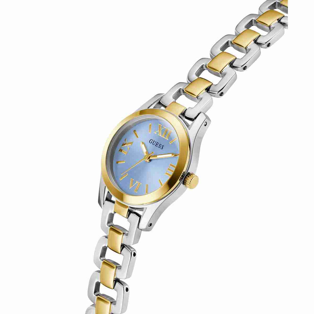 Guess Veda Blue Dial Two-Tone Stainless Steel Strap Women's Watch GW0927L3 - view 7