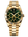 Maxima Analog Green Dial Stainless Steel Strap Men's Watch 70802CMGY - view 1