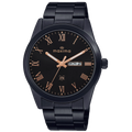 Maxima Apex Black Dial Stainless Steel Strap Men's Watch 71584CMGB - view 1