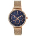 Maxima Athena Multifunction Blue Dial Mesh Strap Women's Watch 71622CMLR - view 1