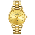 Maxima Gold Gold Dial Stainless Steel Strap Women's Watch 72290CMLY - view 1