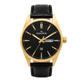 Maxima Apex Black Dial Leather Strap Men's Watch 72372LMGY - view 1