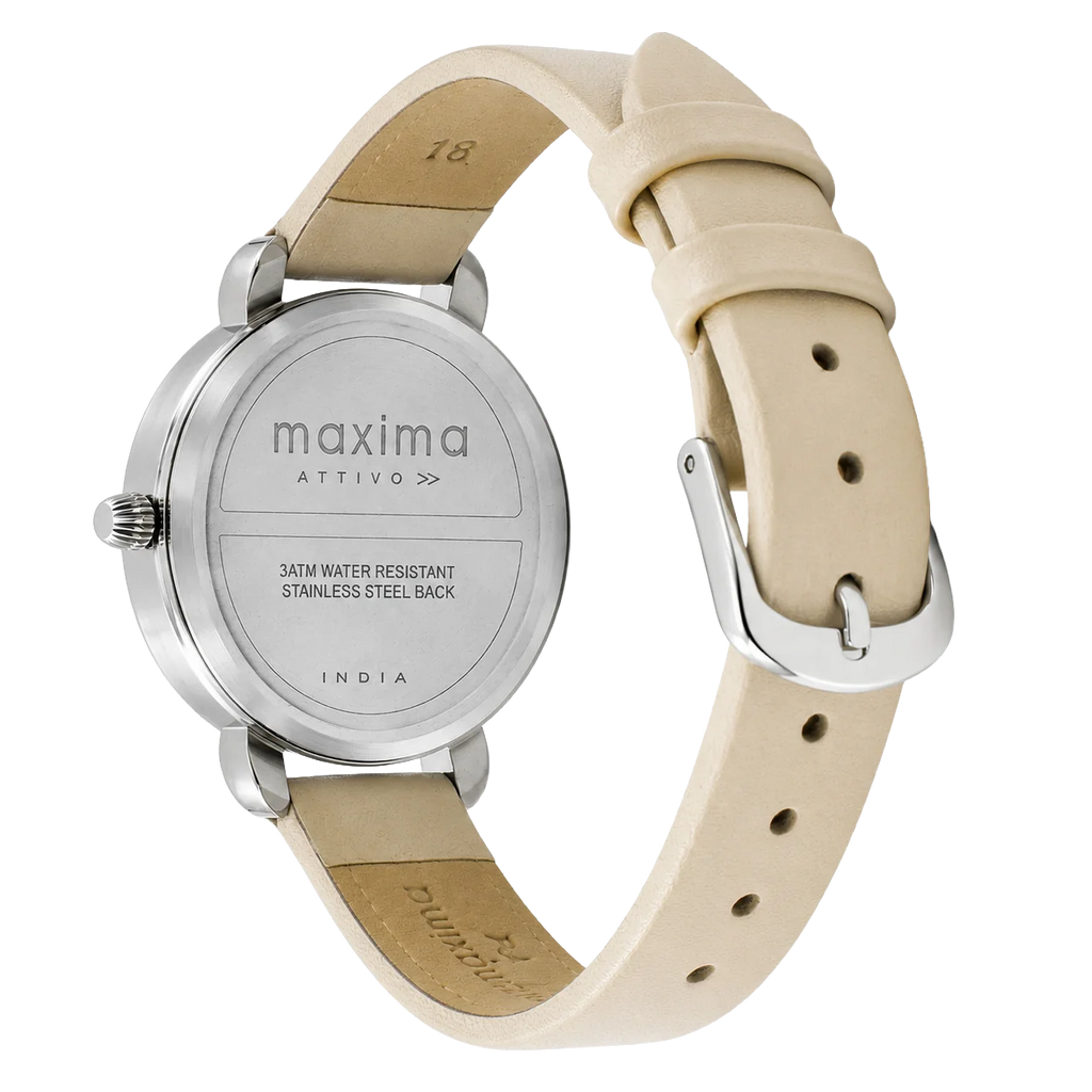 Maxima Attivo Peach Dial Silicone Strap Women's Watch 72521LMLI - view 2