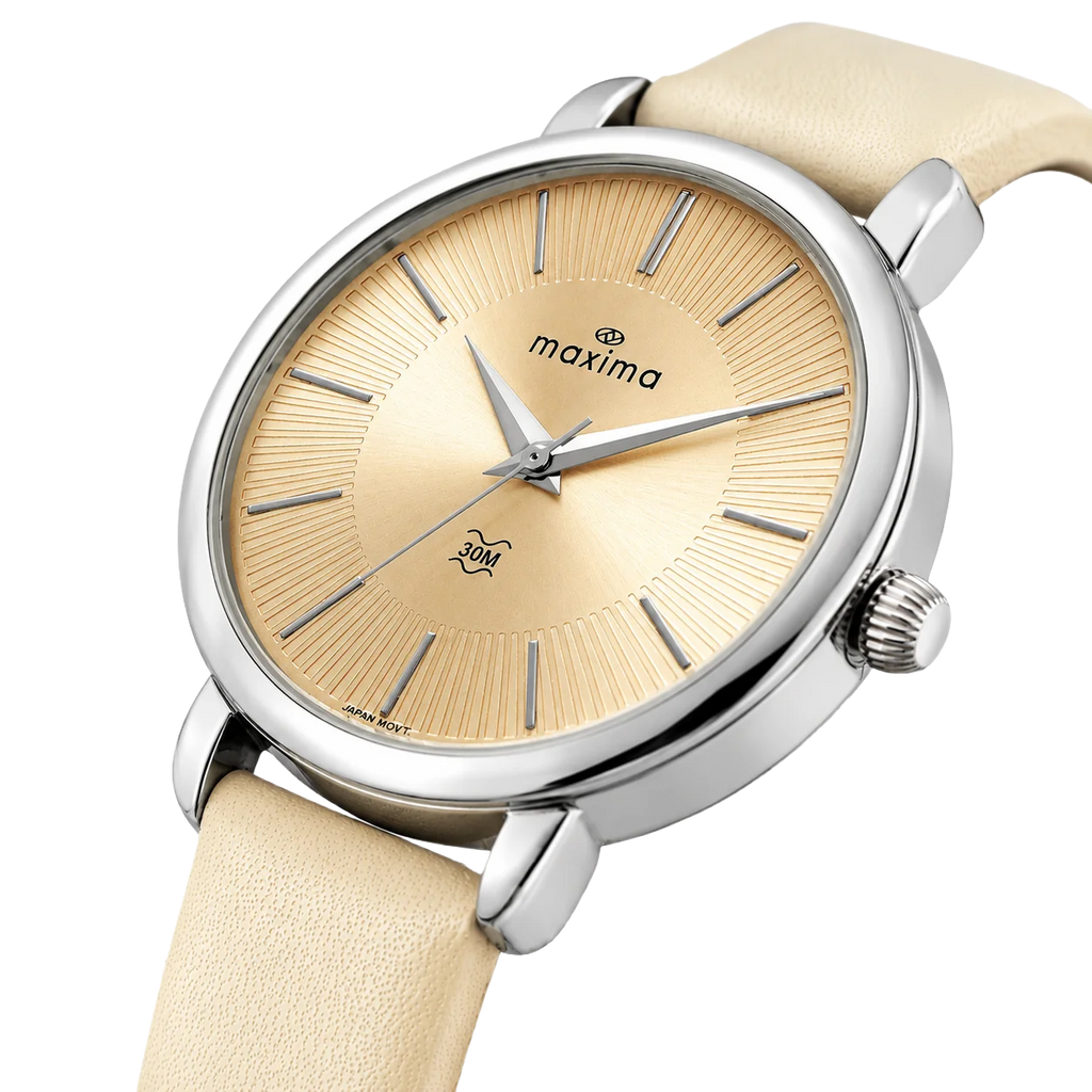 Maxima Attivo Peach Dial Silicone Strap Women's Watch 72521LMLI - view 4