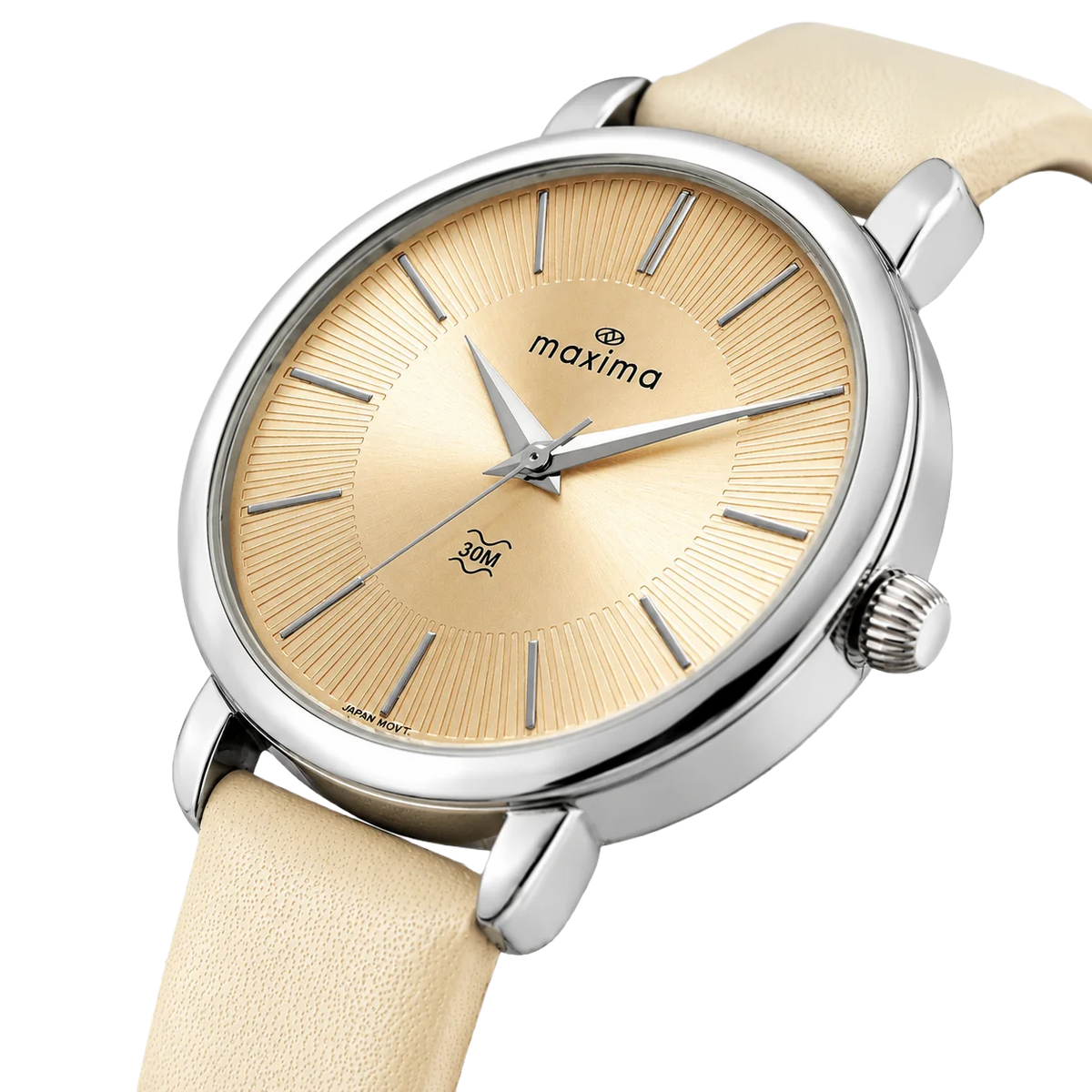 Maxima Attivo Peach Dial Silicone Strap Women's Watch 72521LMLI - view 4