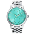 Maxima Apex Tiffany Blue Dial Stainless Steel Strap Men's Watch 73022CMGI - view 1