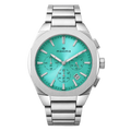 Maxima Analog Tiffany Blue Dial Stainless Steel Strap Men's Watch 73333CMGI - view 1