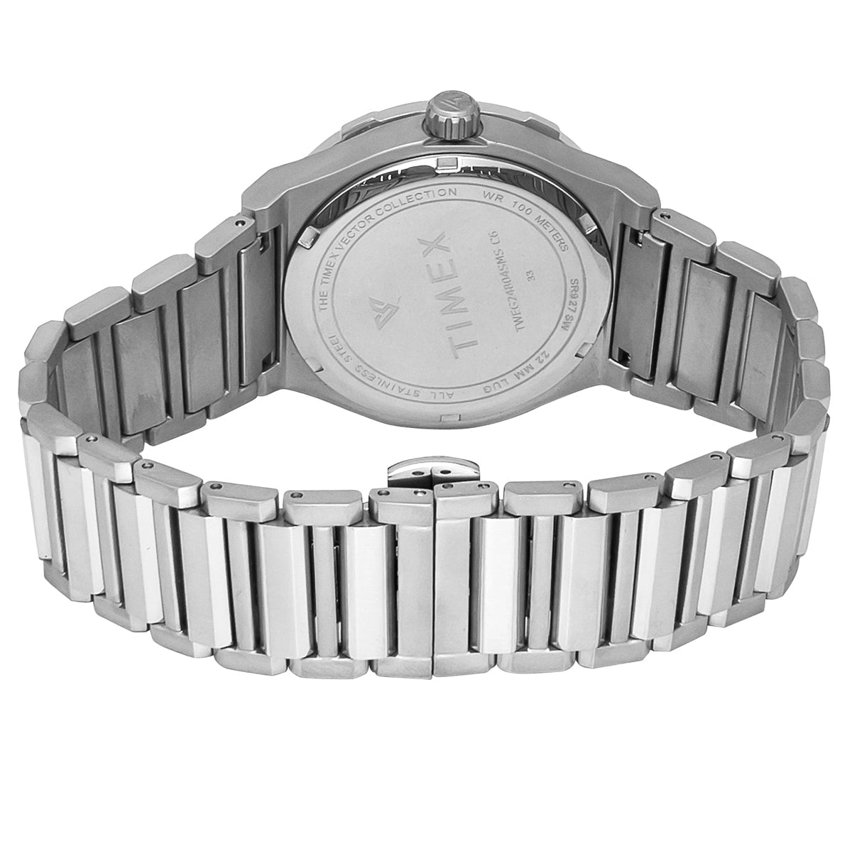 Timex Blue Dial Silver Stainless Steel Strap Men's Analog Watch TWEG24804 - view 3