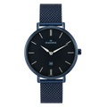 Maxima Athena Blue Dial Mesh Strap Women's Watch 74101CMLG - view 1