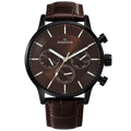 Maxima Apex Brown Dial Leather Strap Men's Watch 74492LMGB - view 1