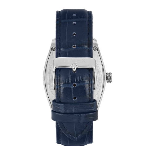 Timex Automatic Blue Skeleton Dial Blue Leather Strap Men's Watch TWEG25900 - view 5