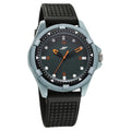 Sonata SF Sporty Grey Dial Black Polyurethane Strap Men's Watch 7930PP24W - view 1