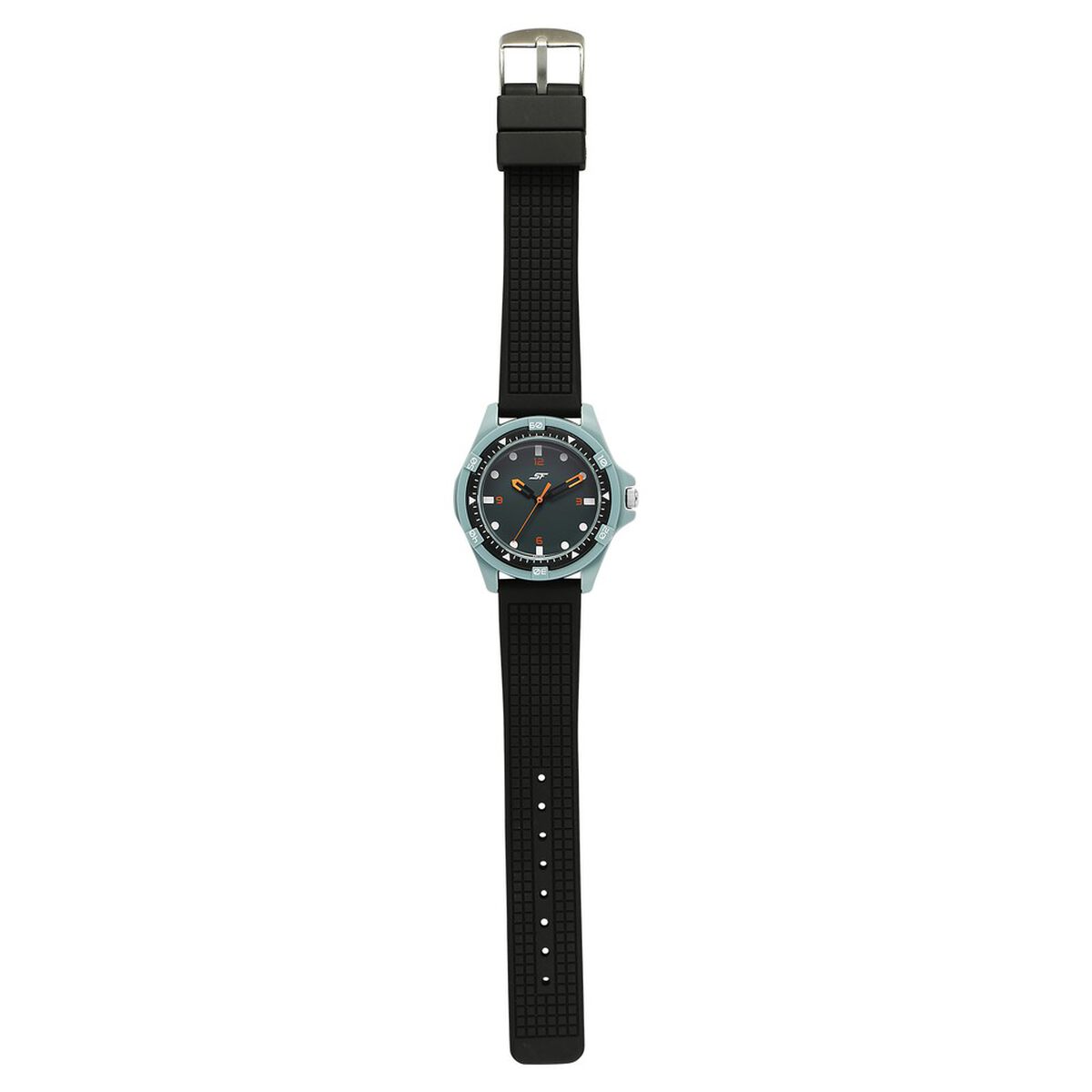 Sonata SF Sporty Grey Dial Black Polyurethane Strap Men's Watch 7930PP24W - view 4