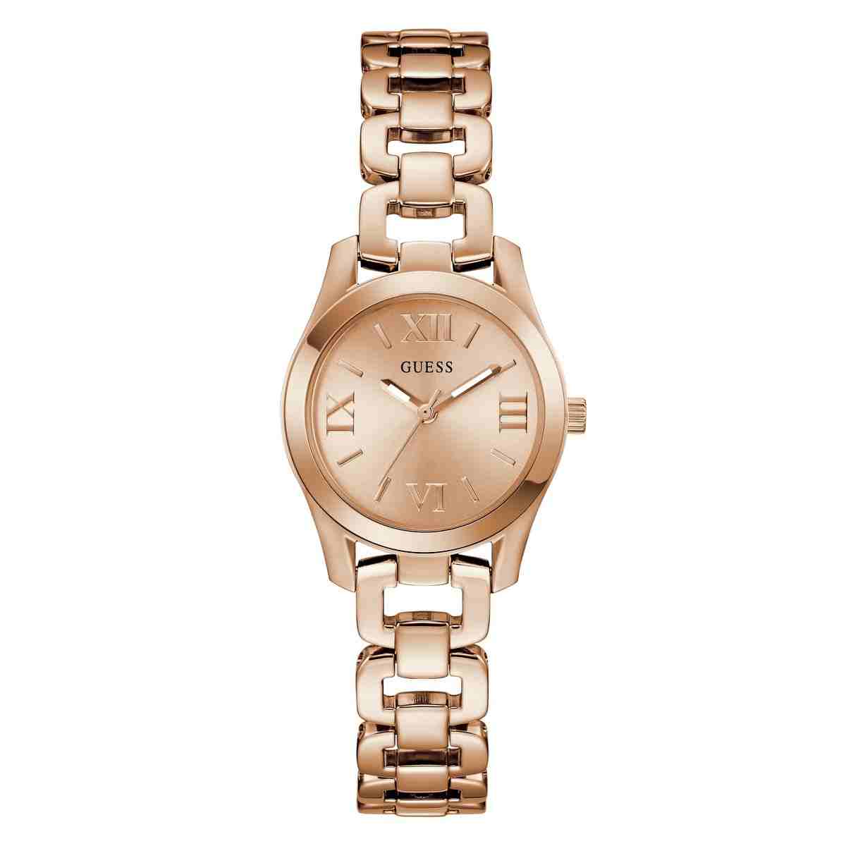 Guess Rose Gold-Tone Dial Rose Gold-Tone Stainless Steel Strap Women's Watch GW0927L4 - view 1