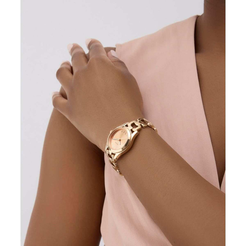 Guess Rose Gold-Tone Dial Rose Gold-Tone Stainless Steel Strap Women's Watch GW0927L4 - view 6